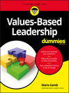 Cover image for Values-Based Leadership For Dummies